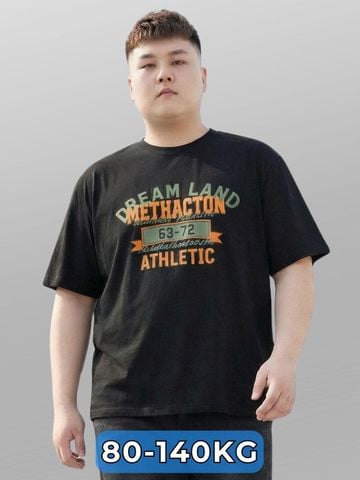 Áo Thun Đen In Big Size Nam