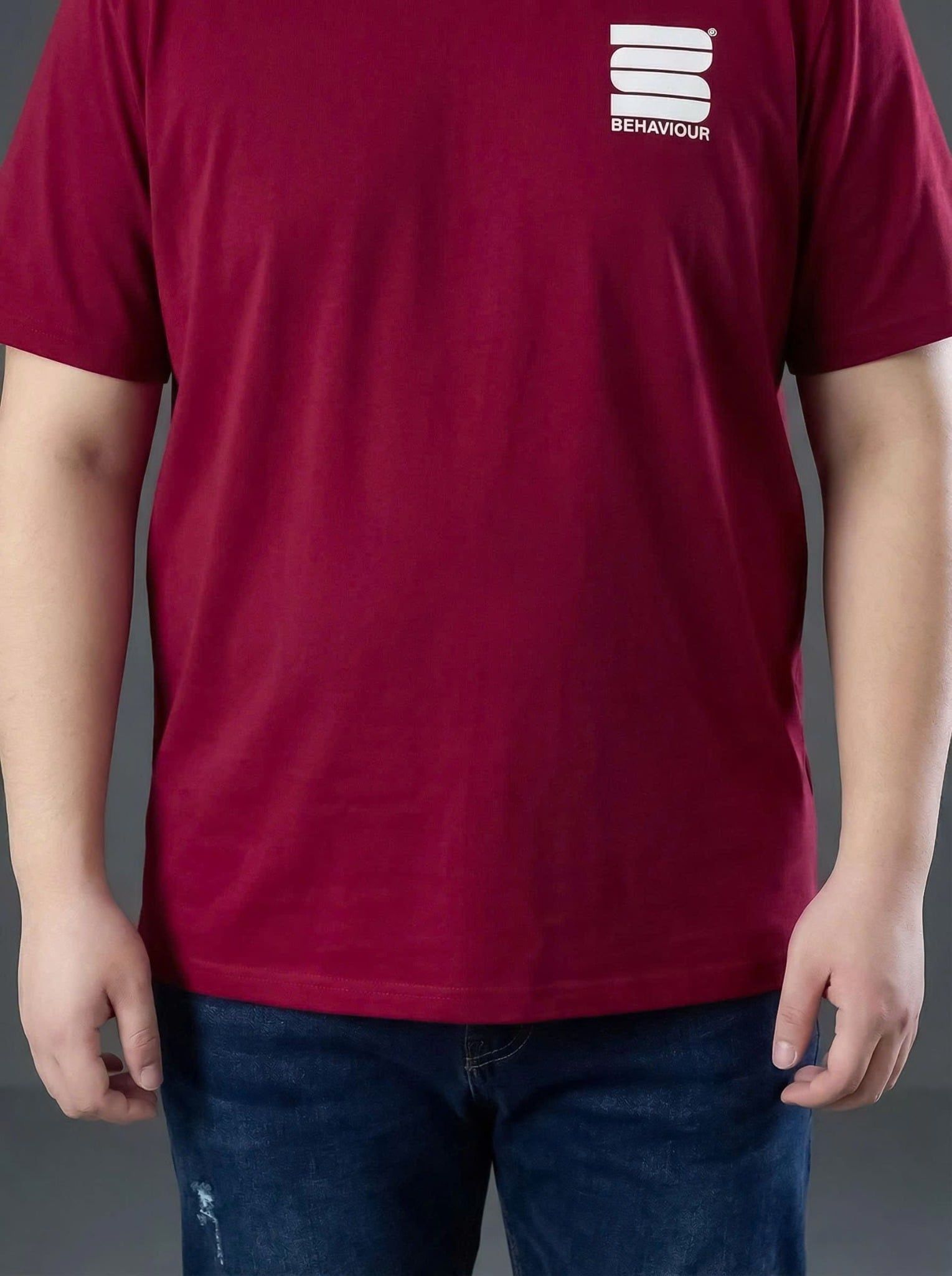 Áo Thun Đỏ In Big Size Nam