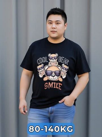 Áo Thun In Gấu Big Size Nam