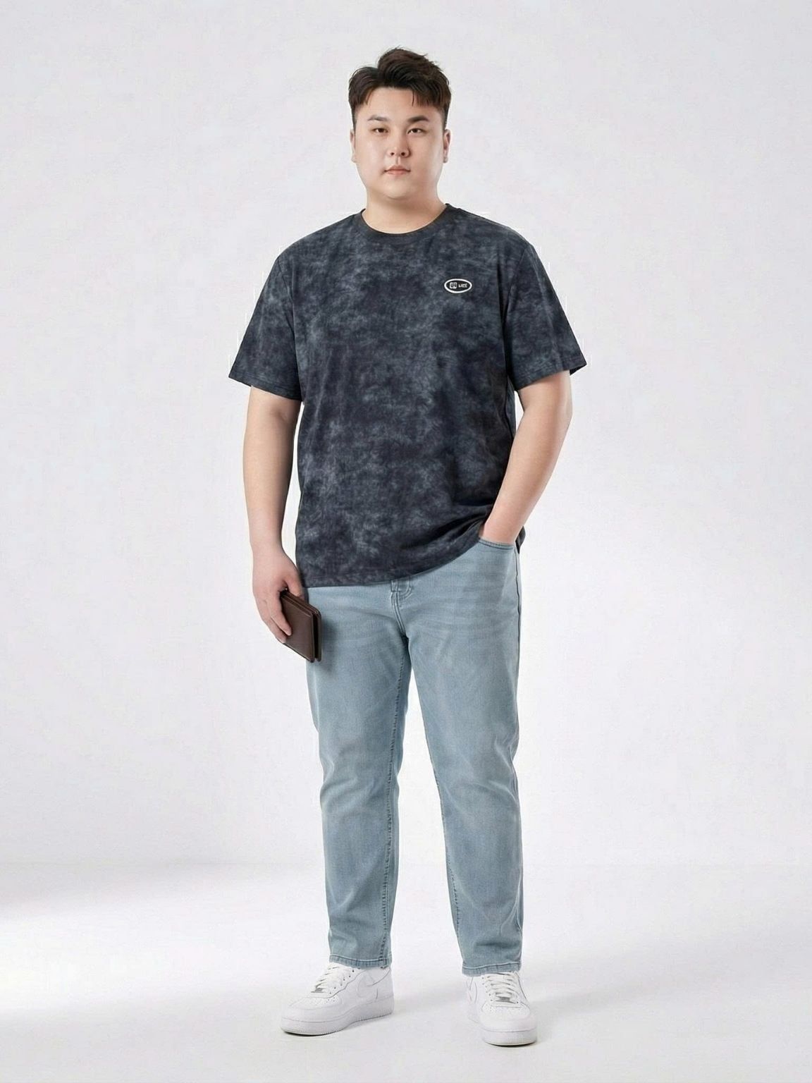 Áo Thun Loang Đen Big Size Nam