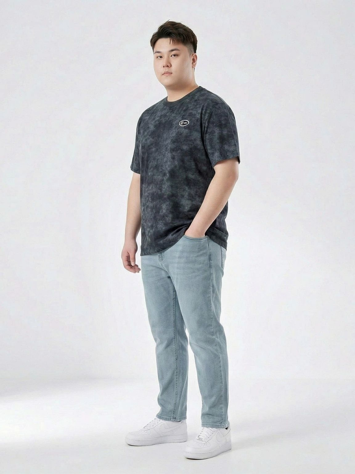 Áo Thun Loang Đen Big Size Nam