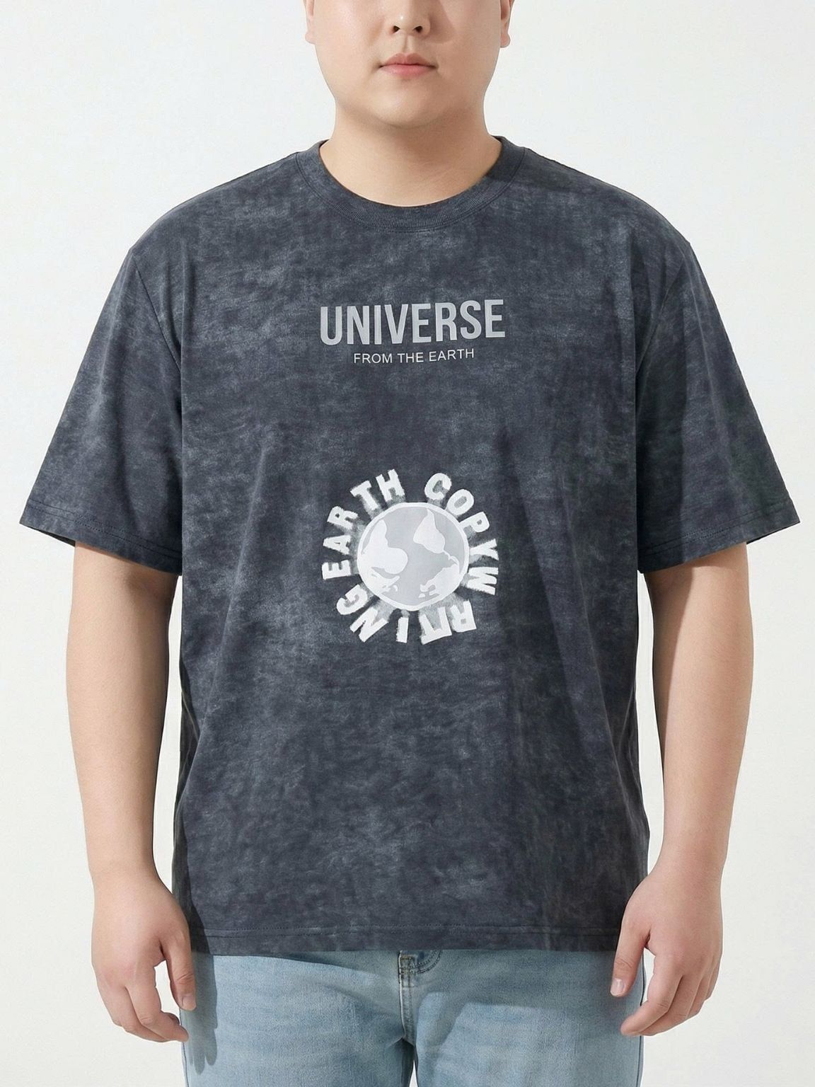 Áo Thun Loang Xám Big Size Nam