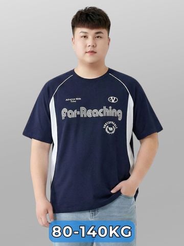 Áo Thun Than Viền Big Size Nam