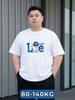 Áo Thun Trắng B2 Big Size Nam