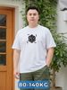 Áo Thun Trắng In Big Size Nam