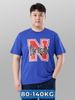 Áo Thun Xanh In Big Size Nam