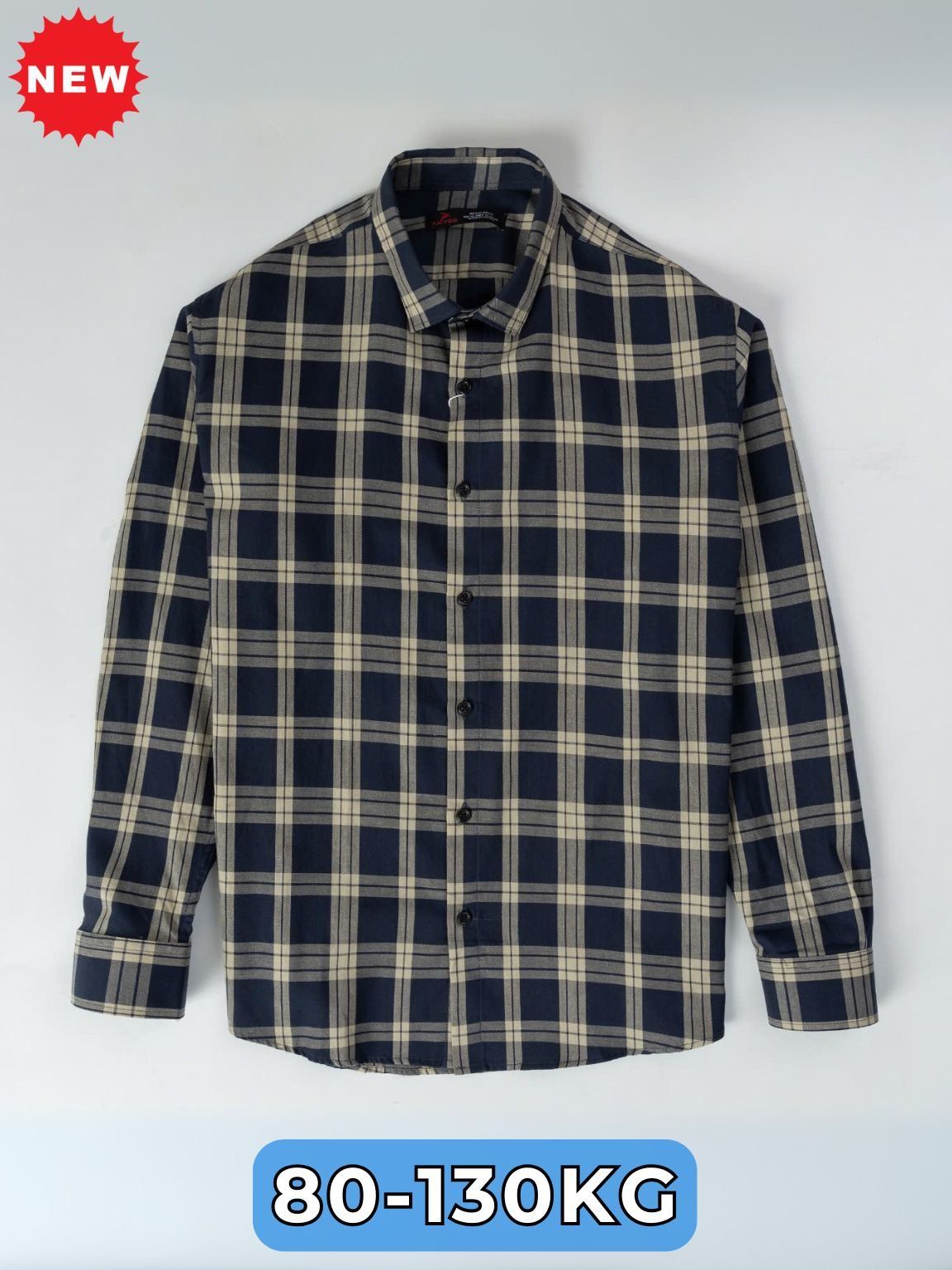 Áo Sơ Mi Cotton Sọc Big Size Nam