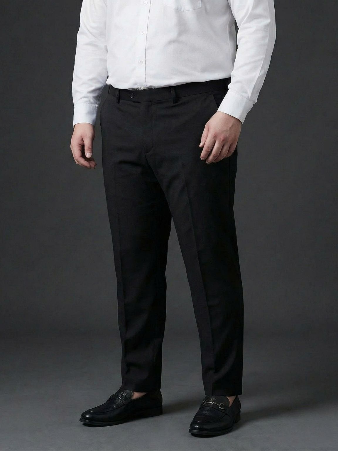 Quần Âu Đen Big Size Nam