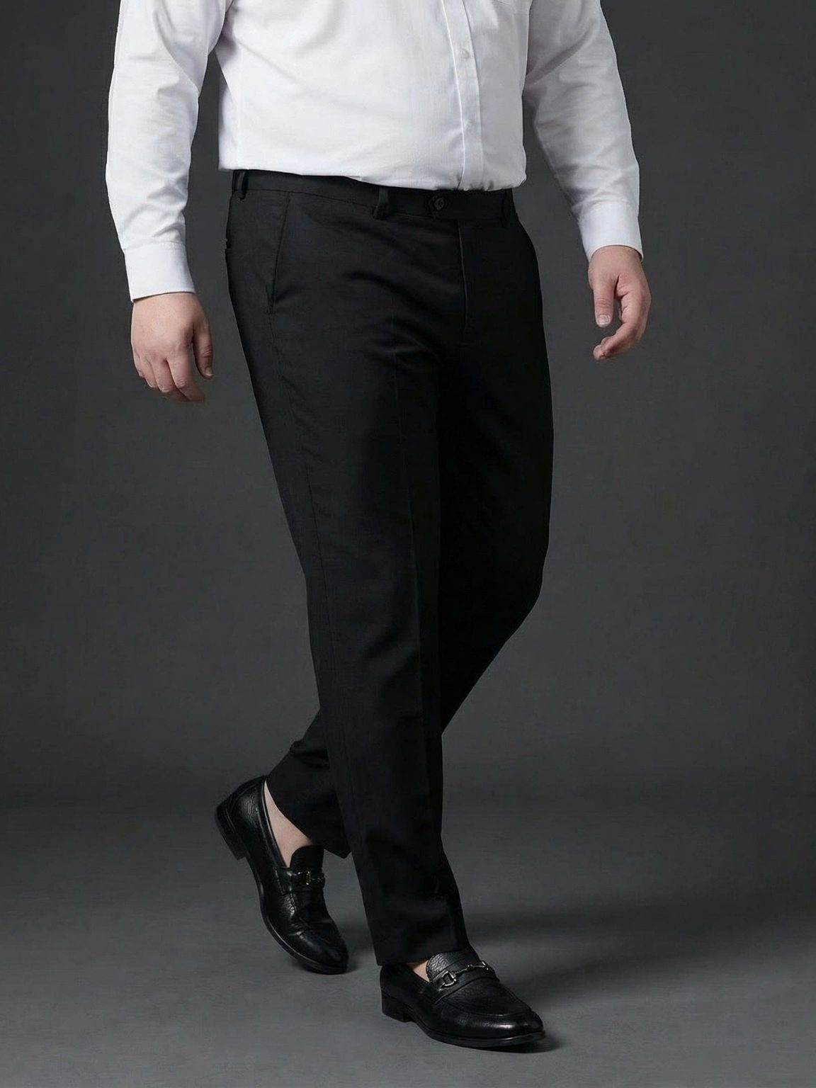 Quần Âu Đen Big Size Nam