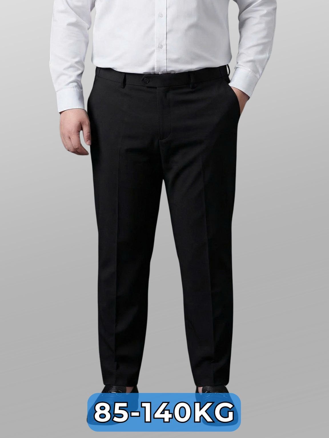 Quần Âu Đen Big Size Nam