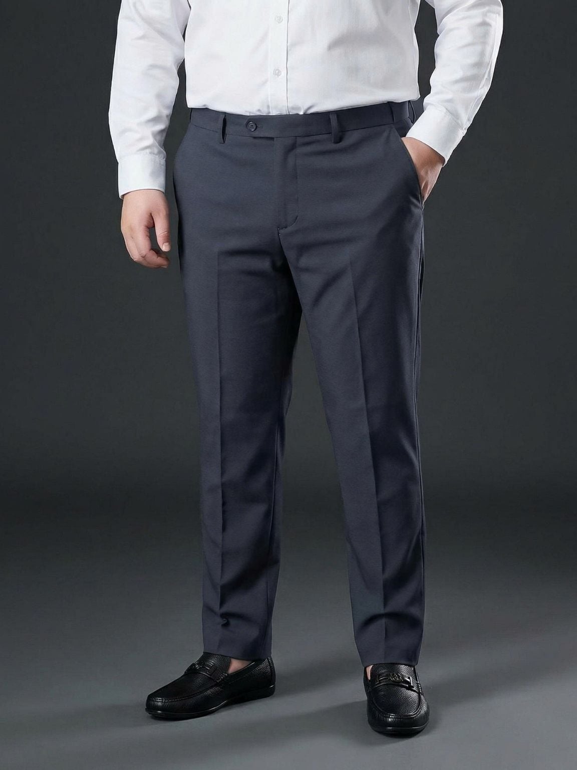 Quần Âu Xám A3 Big Size Nam