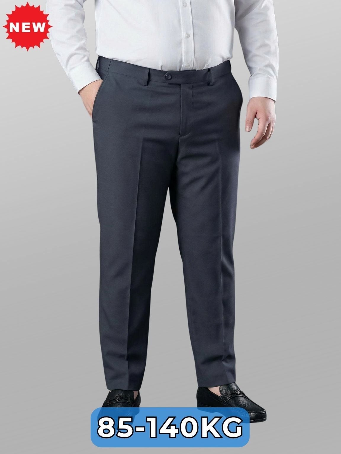 Quần Âu Xám A3 Big Size Nam