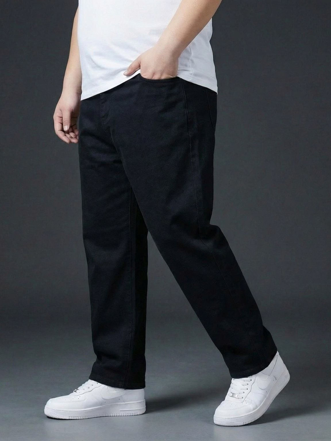 Quần Jean Đen Ống Suông Big Size Nam