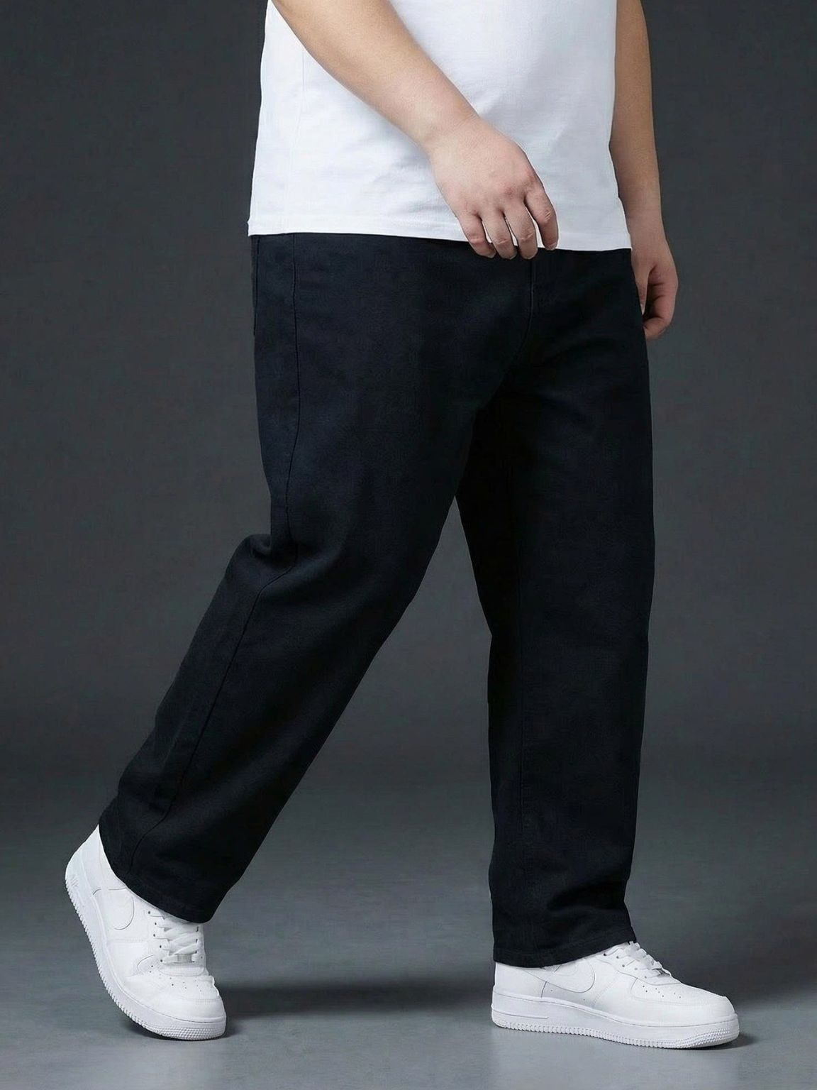 Quần Jean Đen Ống Suông Big Size Nam