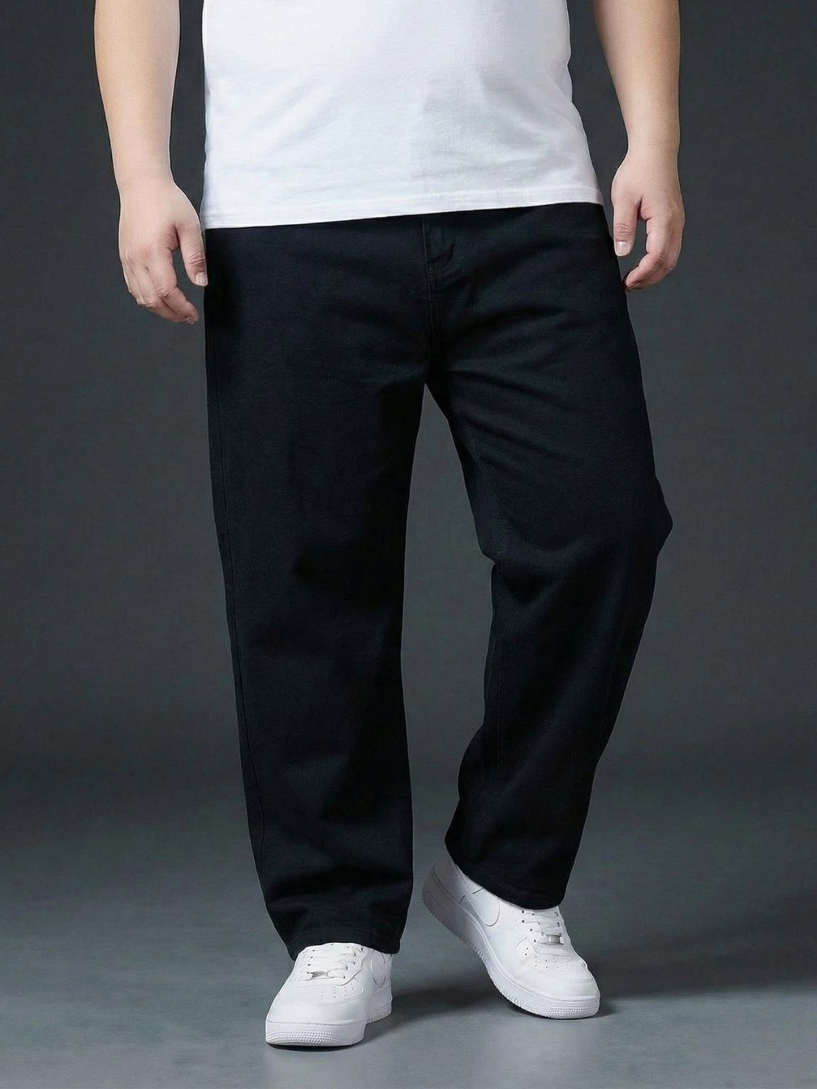 Quần Jean Đen Ống Suông Big Size Nam