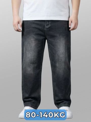 Quần Jean Xám Ống Suông Big Size Nam
