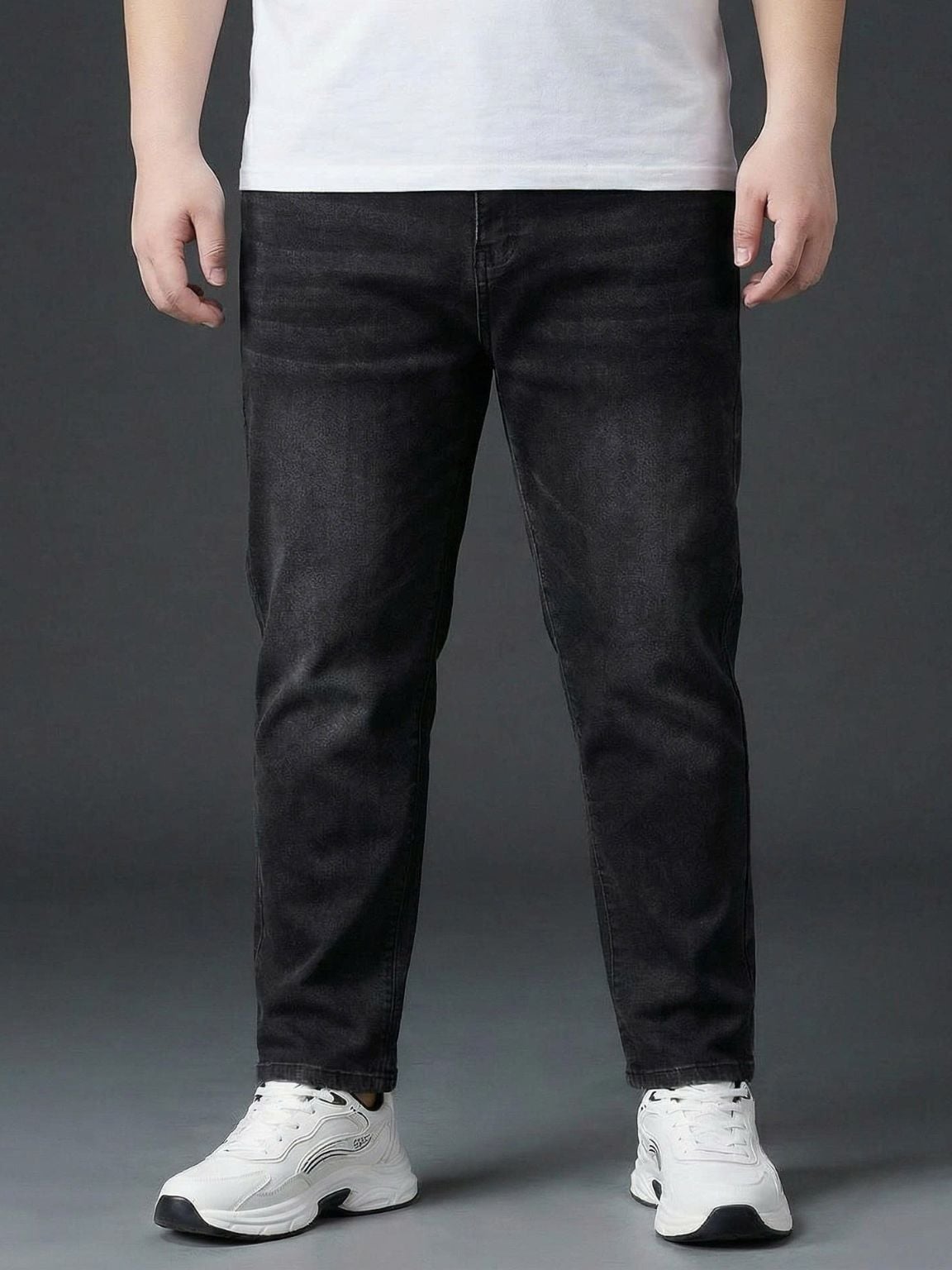 Quần Jean Đen Xám big size nam