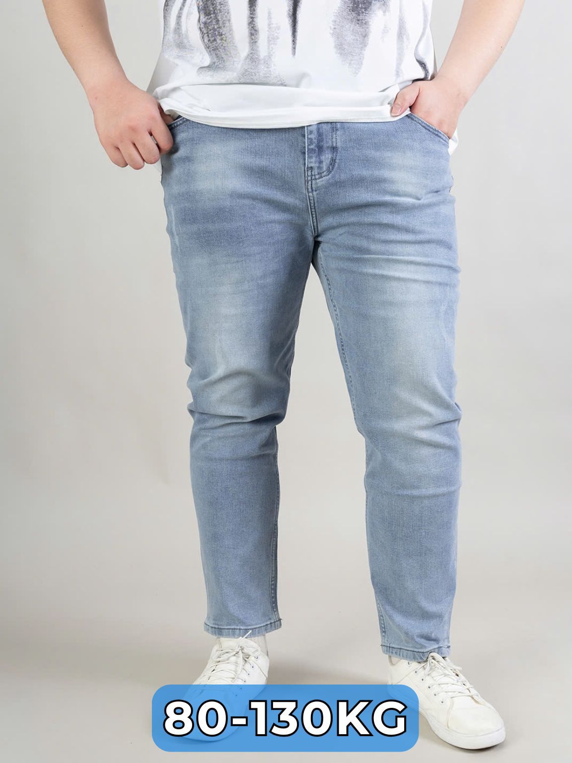 Quần Jean Xanh B2 Big Size Nam