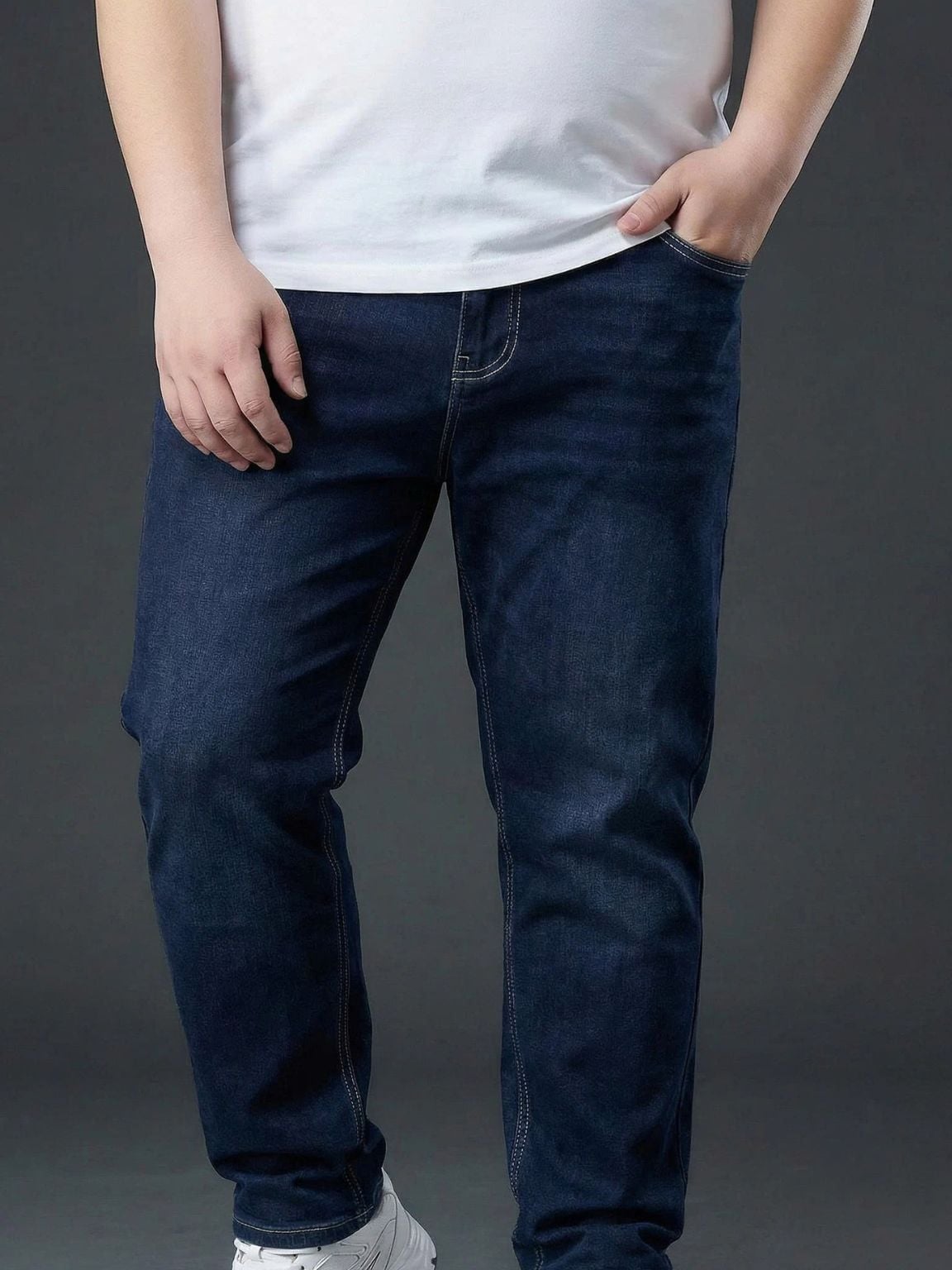 Quần Jean Xanh Was Big Size Nam