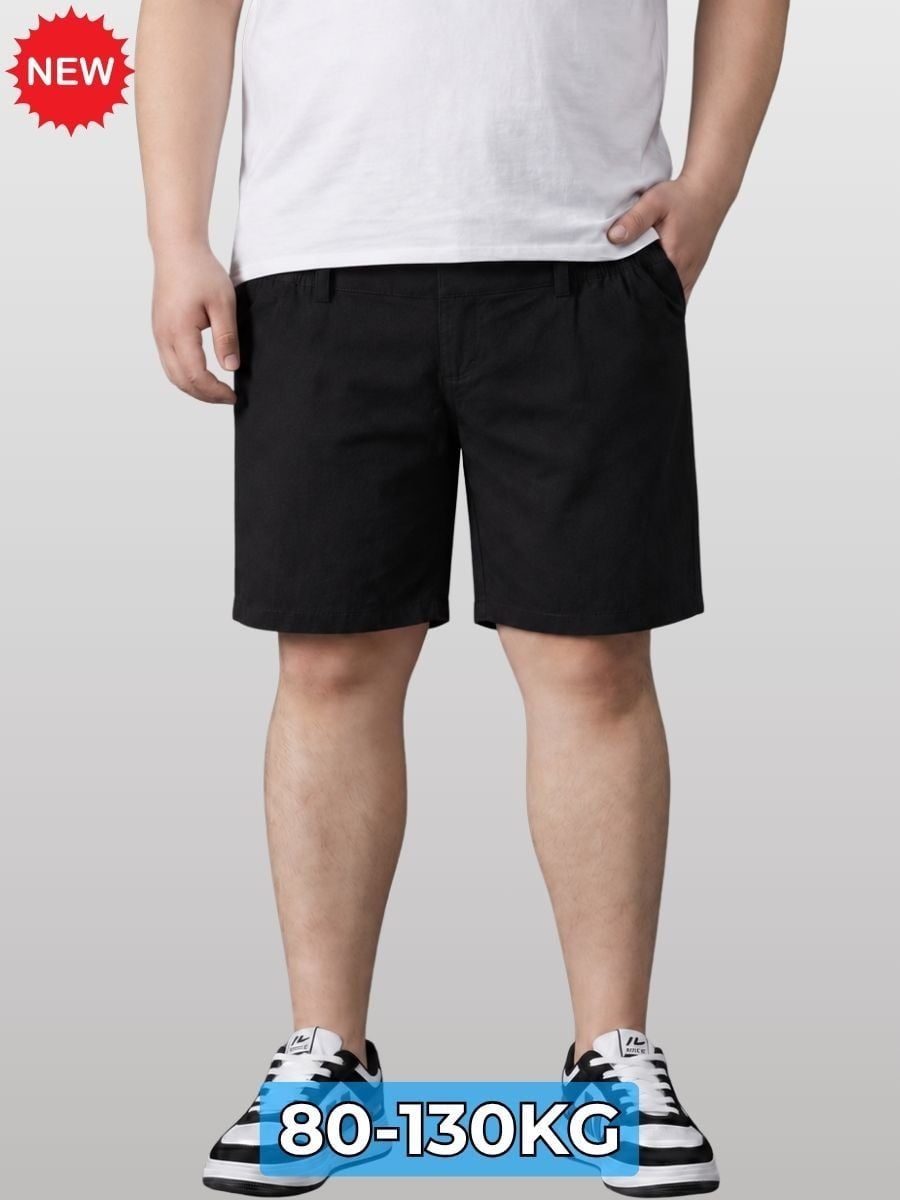 Quần Short Đũi Đen Big Size Nam - SN DUI D