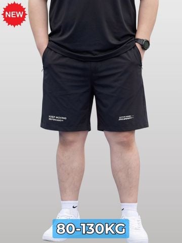 Quần Short Gió Đen Big Size Nam - SN R DEN