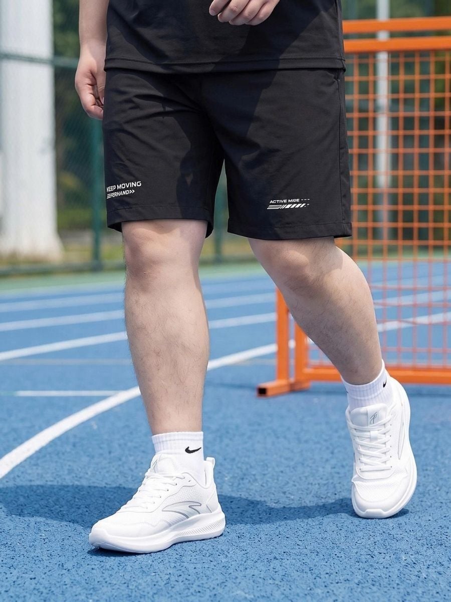Quần Short Gió Đen Big Size Nam - SN R DEN