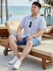 Quần Short Jean Xanh Trên Gối Big Size Nam - SJ N WAS