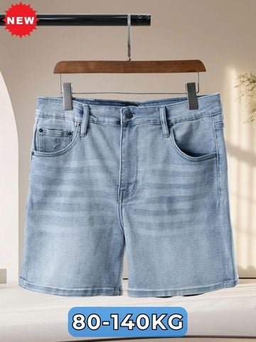 Quần Short Jean Nhạt Big Size Nam
