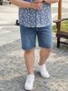 Quần Short Jean Xanh Big Size Nam - SJ N XANH