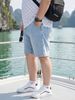 Quần Short Jean Xanh Trắng Big Size Nam - SJ X TRANG