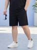 Quần Short Kaki Đen Big Size Nam - SK DEN TRON