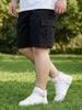 Quần Short Kaki Đen Túi Hộp Big Size Nam - SK HOP DEN
