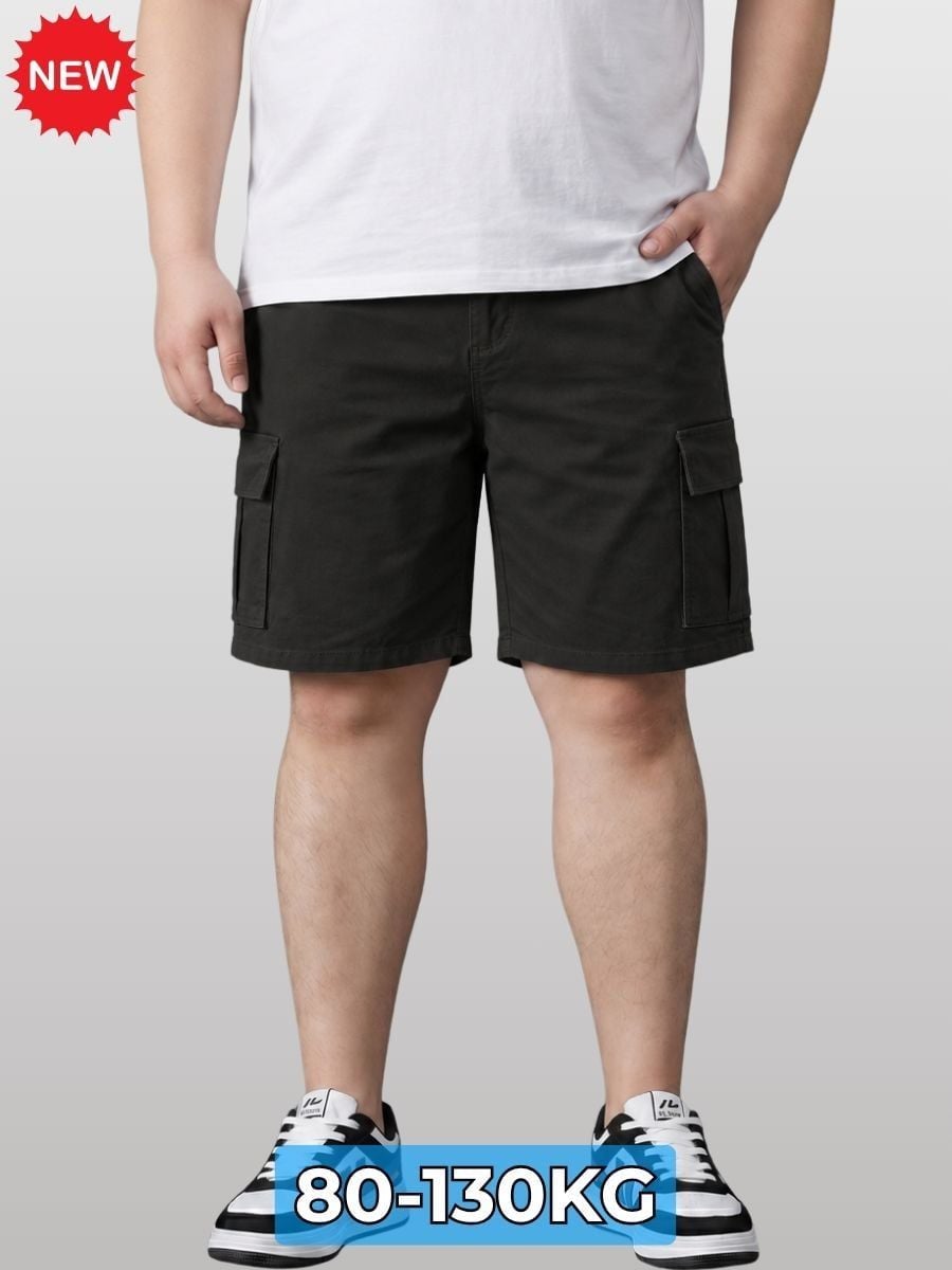 Quần Short Kaki Rêu Túi Hộp Big Size Nam - SK HOP REU