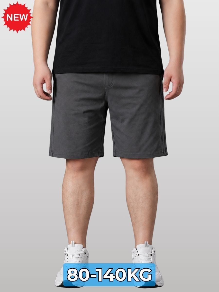 Quần Short Thun Đen Big Size Nam - SN DEN