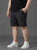 Quần Short Thun Đen Big Size Nam - SN CHUN DEN