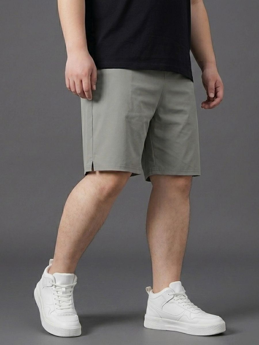 Quần Short Thun Nâu Big Size Nam - SN CHUN NAU