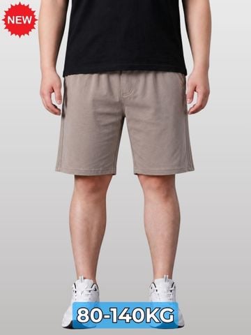 Quần Short Thun Nâu Big Size Nam - SN NAU