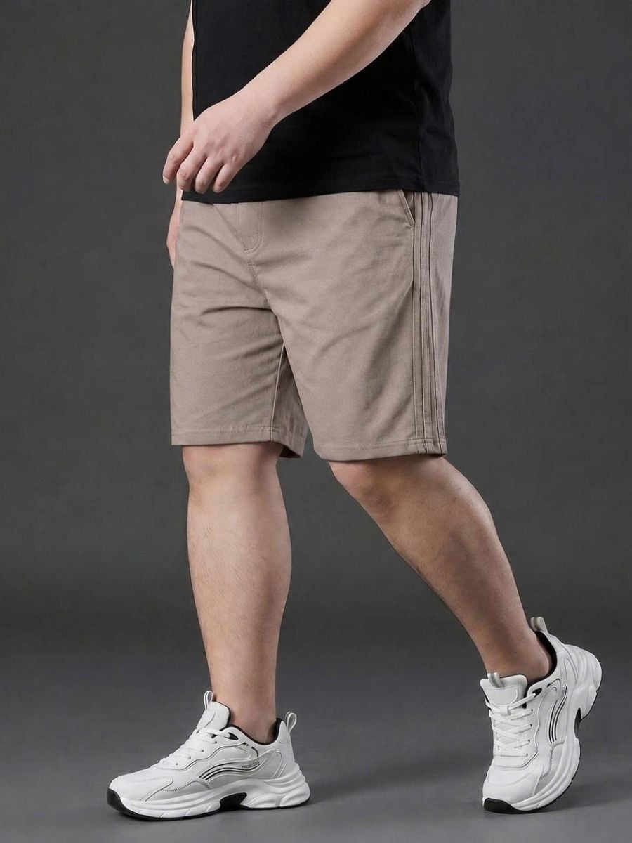 Quần Short Thun Nâu Big Size Nam - SN NAU