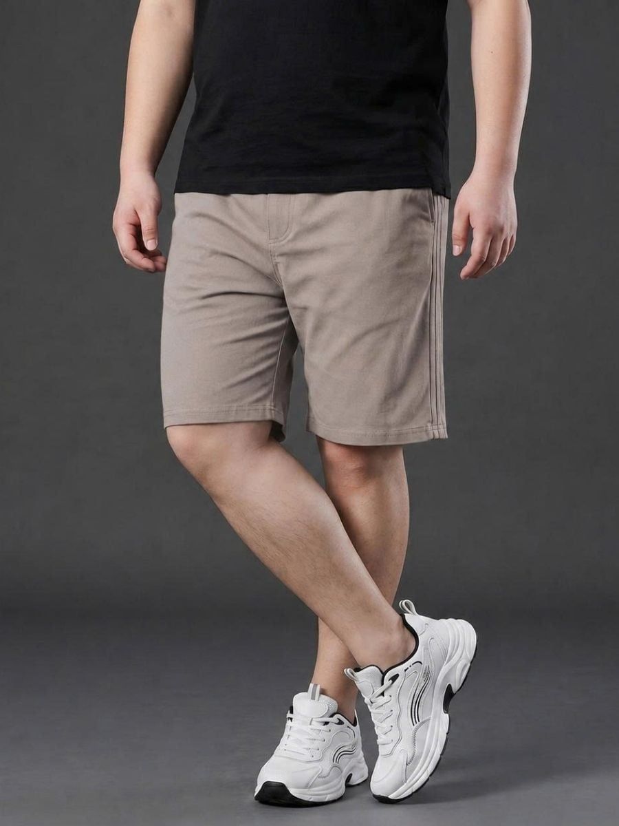 Quần Short Thun Nâu Big Size Nam - SN NAU