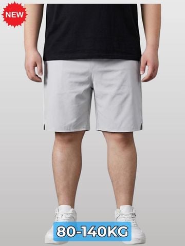 Quần Short Thun Xám Big Size Nam - SN CHUN XAM