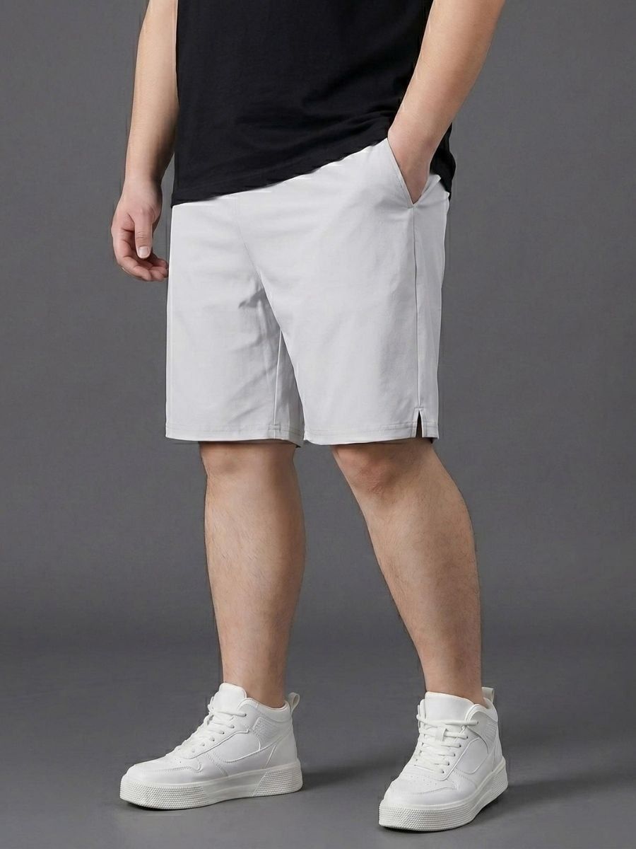 Quần Short Thun Xám Big Size Nam - SN CHUN XAM