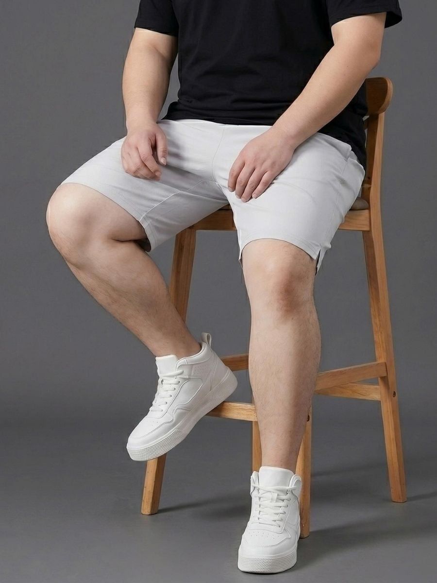 Quần Short Thun Xám Big Size Nam - SN CHUN XAM