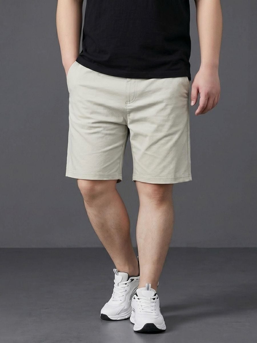 Quần Short Thun Xám Big Size Nam - SN XAM
