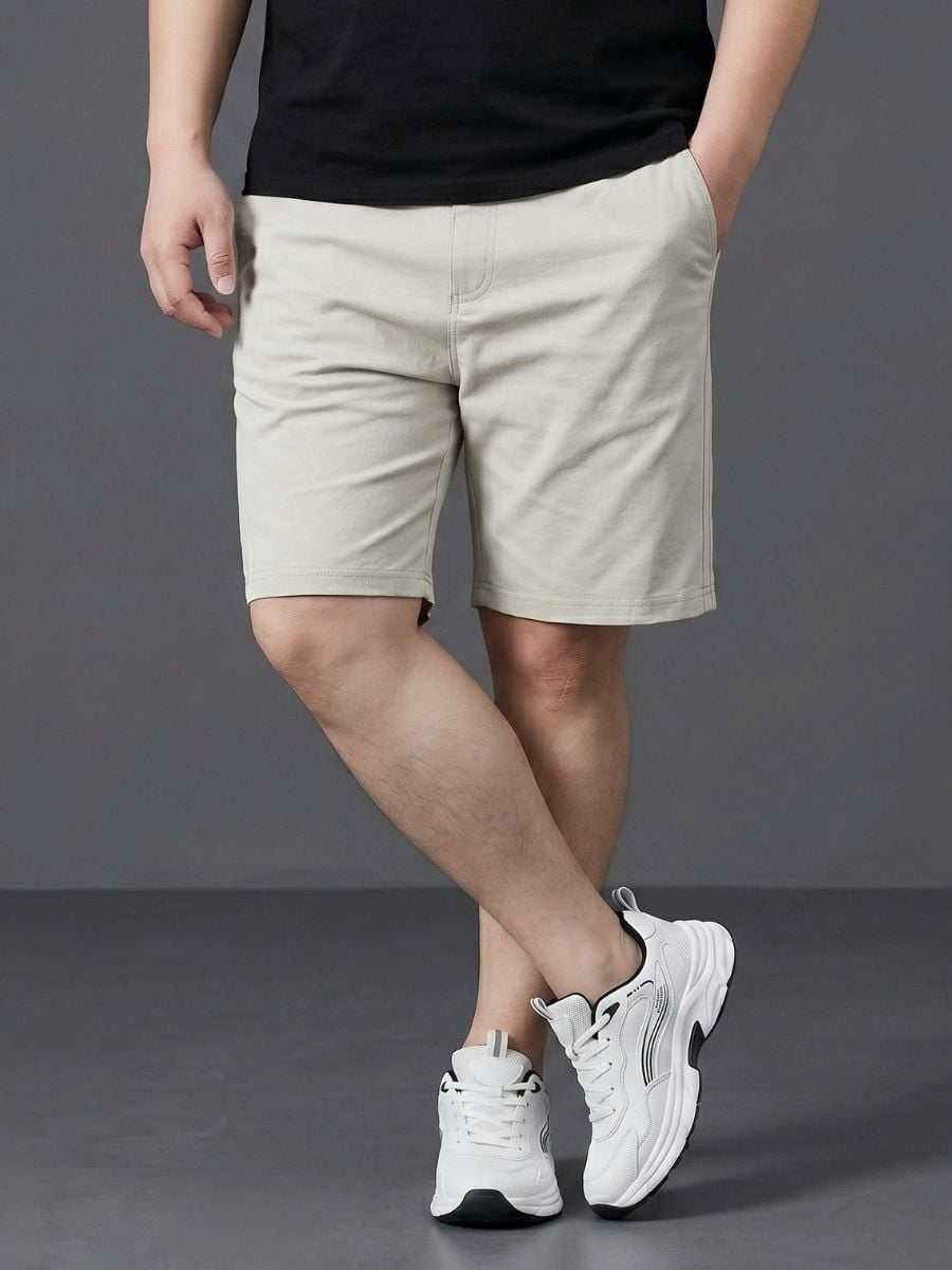 Quần Short Thun Xám Big Size Nam - SN XAM