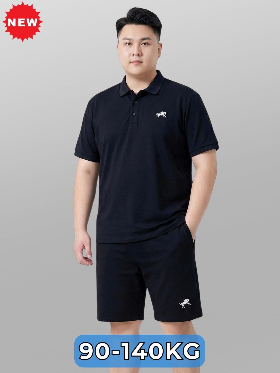 Set Bộ Đen Big Size Nam