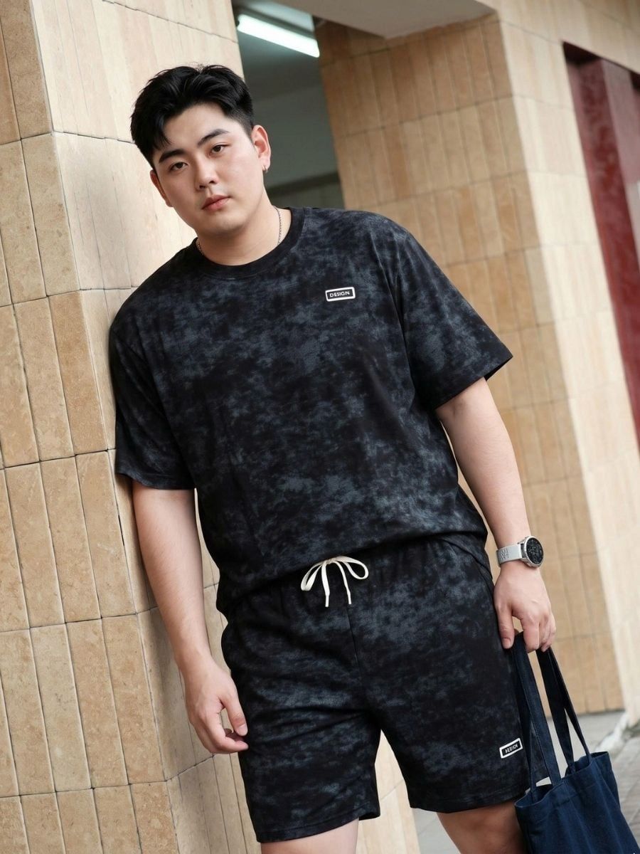 Set Bộ Thun Loang Big Size Nam - SET LOANG