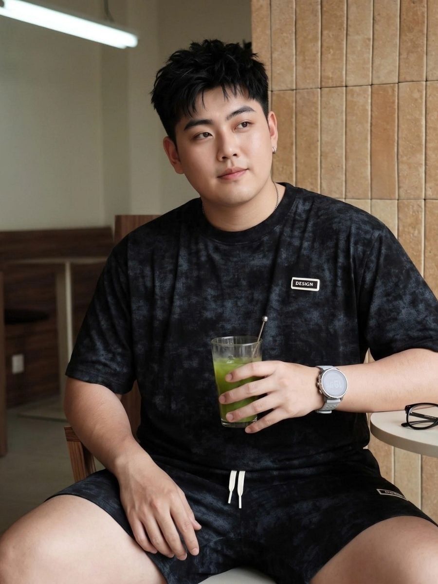 Set Bộ Thun Loang Big Size Nam - SET LOANG