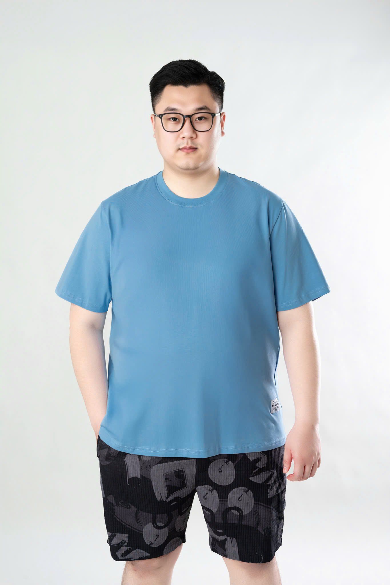 Áo Thun Cotton Big Size Nam Đủ Màu