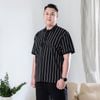 Áo Polo Đen Kẻ Big Size Nam