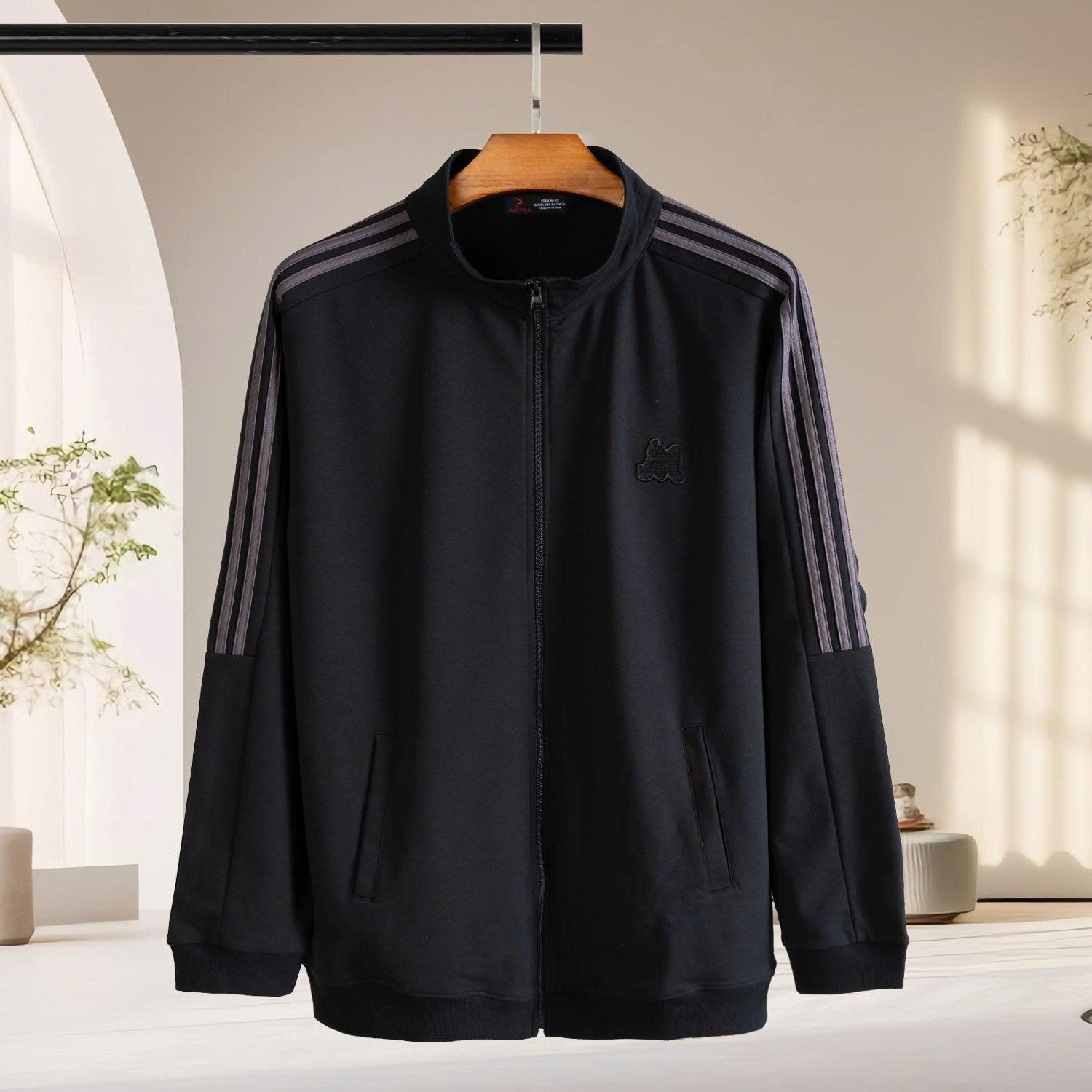 Set Bộ Nỉ Đen Viền Big Size Nam